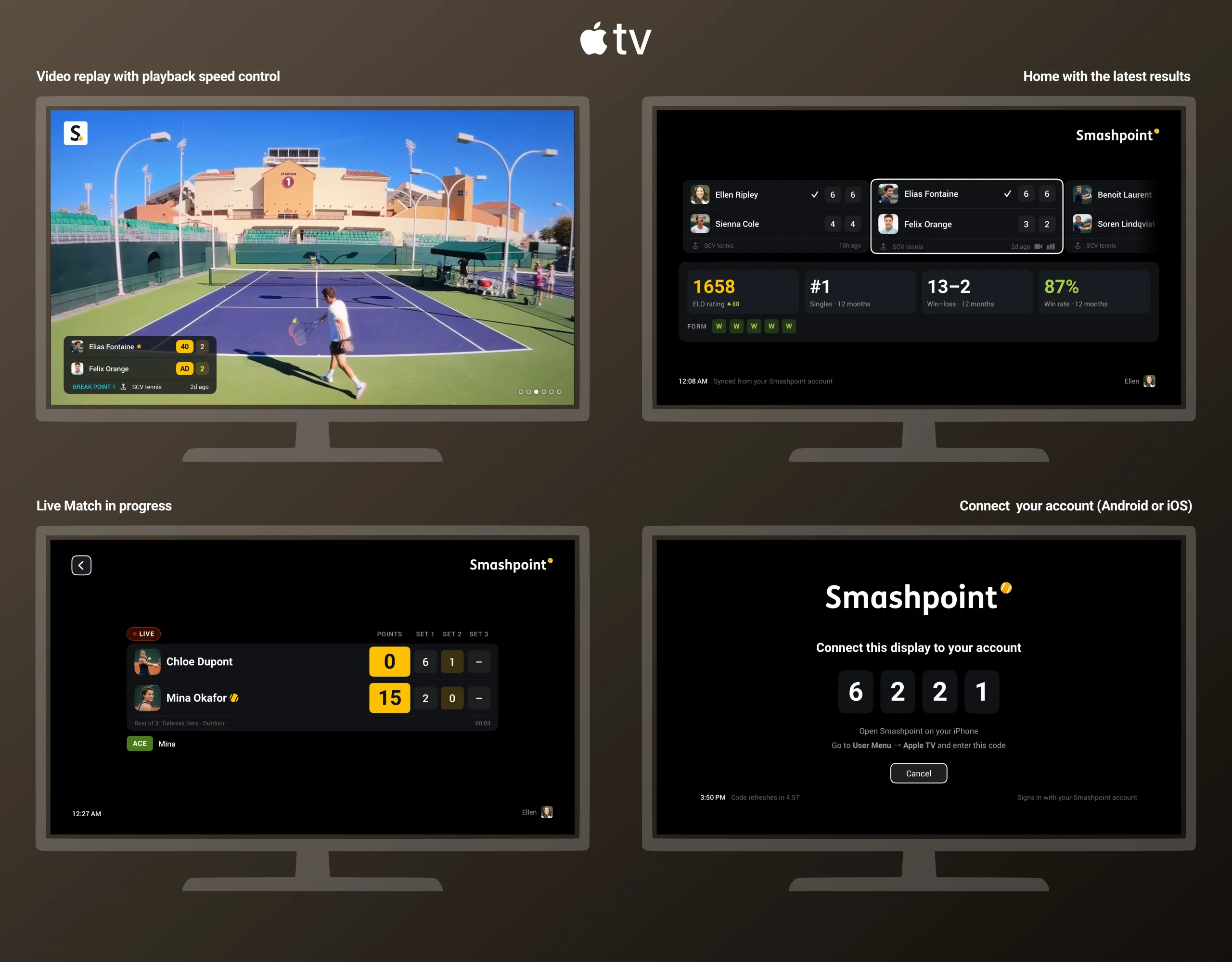 Smashpoint Apple TV App Tour