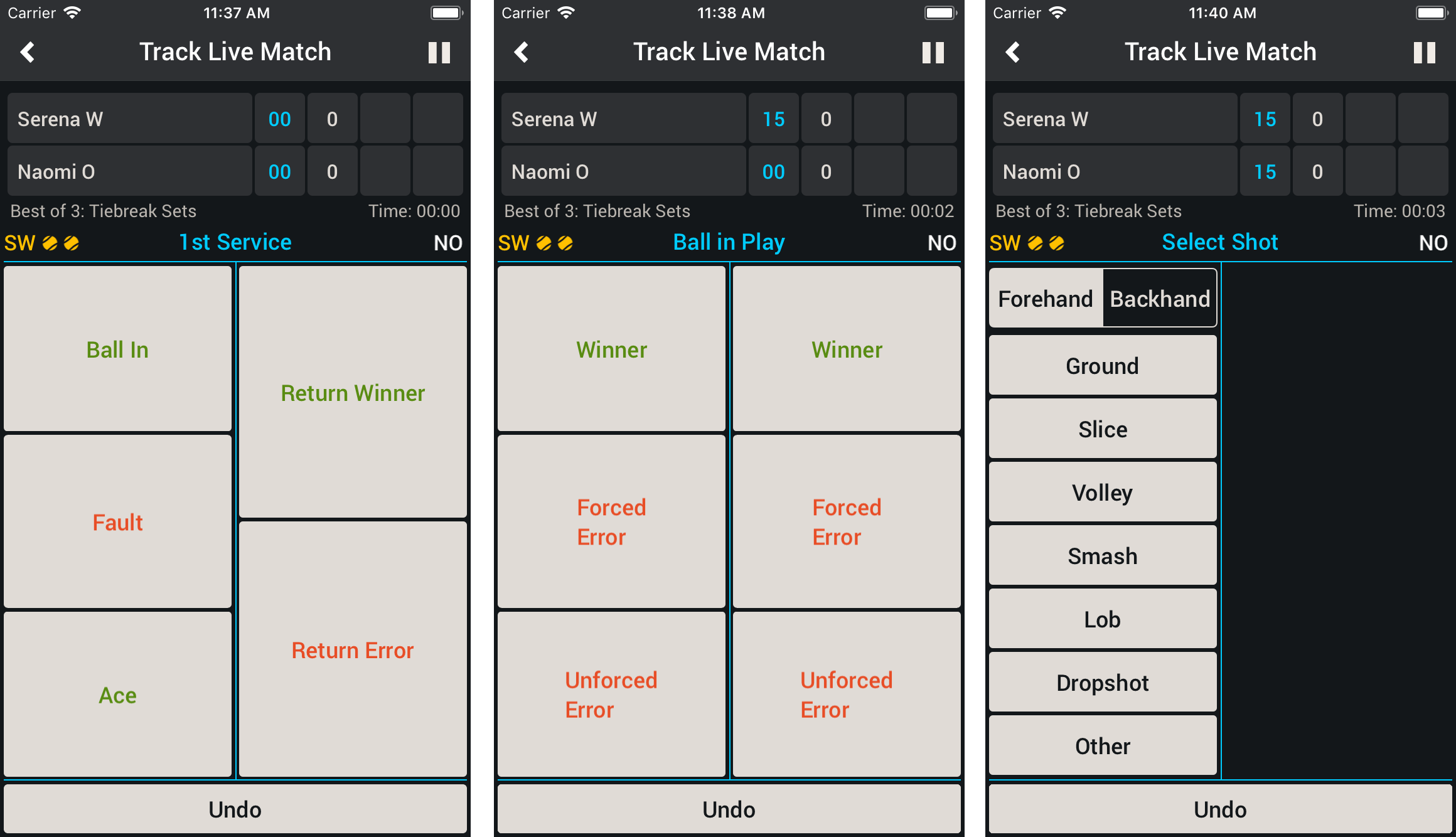Smashpoint Tennis Shot Tracker 2