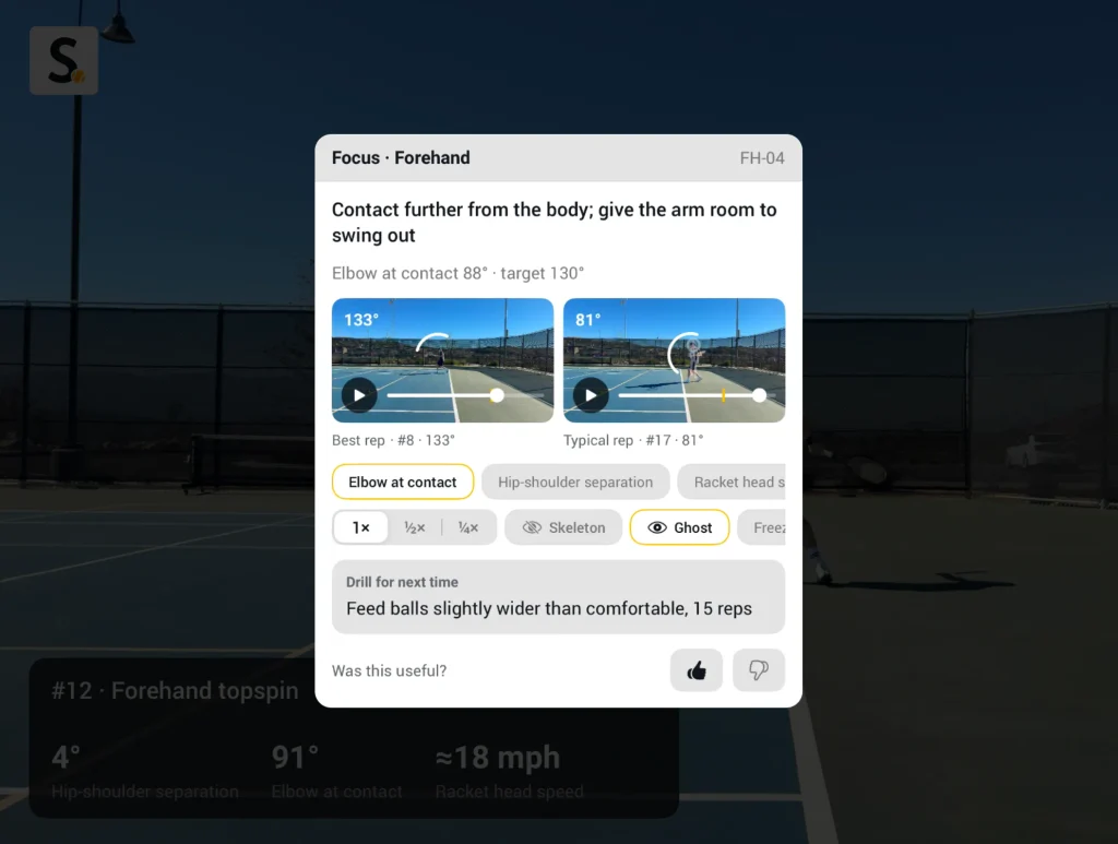 Practice Stroke Lab: watch your strokes in detail, and improve them